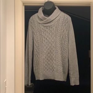 Express gray sweater